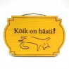 Kõik on hästi, silt